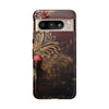 Elegant Holiday Phone Case with Gold Accents