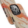 Artistic Tough Phone Cases – Colorful Abstract Marble Design