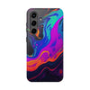 Vibrant Abstract Tough Phone Cases - Shockproof Protection with Colorful Design