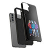 Vibrant Hoodie Ghost Phone Case - Tough Design for Trendsetters