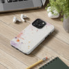 Artistic Tough Phone Cases - Vibrant Watercolor Splash Design