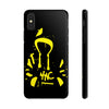 Tough Phone Cases - Durable Protection with Edgy Yellow Design