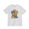 Kids Tee: Fine Power Motivational Words & Cartoons