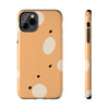 Abstract Polka Dot Tough Phone Case - Durable Protective Cover for Stylish Communication