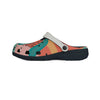 Vibrant EVA Foam Rubber Shoes - Colorful Casual Footwear for Everyday Adventures