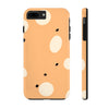 Abstract Polka Dot Tough Phone Case - Durable Protective Cover for Stylish Communication