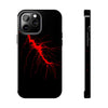 Stylish Tough Phone Case with Lightning Design - Durable Protection for Adventurers