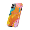 Vibrant Abstract Tough Phone Case | Colorful Protective Cover for Trendsetters