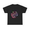 Bloom Bravely Unisex Heavy Cotton Tee - Positive Vibes Floral Shirt