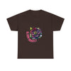 Bloom Bravely Unisex Heavy Cotton Tee - Positive Vibes Floral Shirt