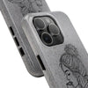 Stylish Tough Phone Cases with Artful Line Drawing - Perfect Gift for Teens and Young Adults