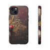 Elegant Holiday Phone Case with Gold Accents