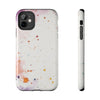 Artistic Tough Phone Cases - Vibrant Watercolor Splash Design