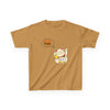 Kids T-Shirt - Funny Cat Sleeping with Burger Dreaming - Perfect Gift for Kids