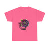 Bloom Bravely Unisex Heavy Cotton Tee - Positive Vibes Floral Shirt