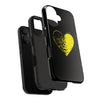 Bold Heart Tough Phone Case - Durable & Stylish Protection for Your Device