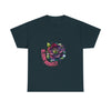 Bloom Bravely Unisex Heavy Cotton Tee - Positive Vibes Floral Shirt