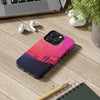 Vibrant Landscape Tough Phone Case - Sunset Design for Adventurers