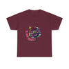 Bloom Bravely Unisex Heavy Cotton Tee - Positive Vibes Floral Shirt