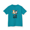 I Love Cats Kids Heavy Cotton Tee - Cute Cat T-Shirt for Animal Lovers