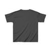 Humorous Kids Cotton Tee with Cute Cat on Toilet Design