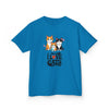 I Love Cats Kids Heavy Cotton Tee - Cute Cat T-Shirt for Animal Lovers