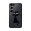 Halloween Black Cat Tough Phone Case