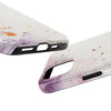 Artistic Tough Phone Cases - Vibrant Watercolor Splash Design