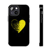 Bold Heart Tough Phone Case - Durable & Stylish Protection for Your Device