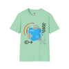 Abstract Unisex T-Shirt with Modern Design looking to make a fashion statement