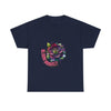 Bloom Bravely Unisex Heavy Cotton Tee - Positive Vibes Floral Shirt