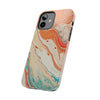 Artistic Tough Phone Cases – Colorful Abstract Marble Design