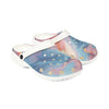 Galaxy-Pattern EVA Foam Rubber Shoes for Comfort and Style