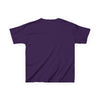 Humorous Kids Cotton Tee with Cute Cat on Toilet Design
