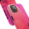 Vibrant Landscape Tough Phone Case - Sunset Design for Adventurers